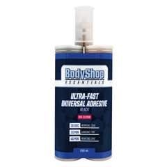 BodyShop Essentials Ultra Fast Automotive Black Plastic Repair and Adhesive