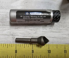 WELDON CS-18 3/16″ TO 17/32″ RANGE 82 DEG ZERO FLUTE COUNTERSINK – USA
