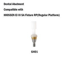 US Hiossen ET Implants Overdenture Regular Locator Abutment & Male Cap Inserts
