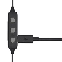 Plugfones Liberate 2.0, Wireless Bluetooth Earplugs, Headphones, Black/Gray