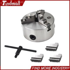 Findmall 125mm 3-jaw Self Centering Lathe Chuck For Drilling Milling Machine