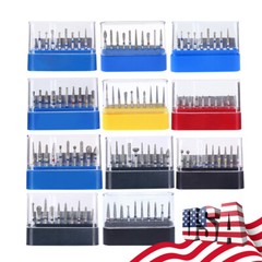 AZDENT Dental FG Diamond Burs Composite Polishing Kits for High Speed Handpiece