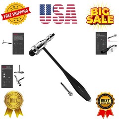 Tromner Neurological Reflex Hammer with Built-in Brush for cutaneous and Supe…