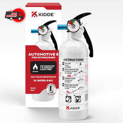 Fire Extinguisher for Vehicles Cars Trucks Single-Use 5BC ‎3.2 pounds