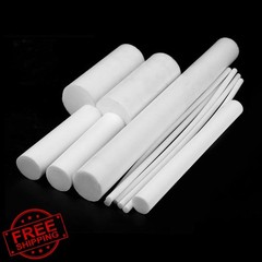 DIYDIYSHOP 3/4″x12″ PTFE Rod White 2 Pcs