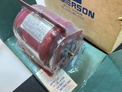 Emerson Motor Cat. No. 2736 Split Phase Circular Pump Duty 1/8HP Motor, NOS NEW