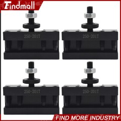 4Pcs BXA 250-201 T Oversize 3/4″ Turning Quick Change Tool Post Holder Lathe