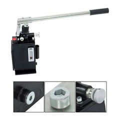 Single-Acting Hydraulic Pump 1.5CID Manual With Release Knob 3 Qts