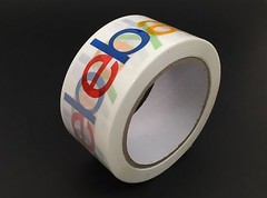 Official eBay Brand Logo Packaging Tape 1 ROLL BOPP Shipping Packing Box Sealing