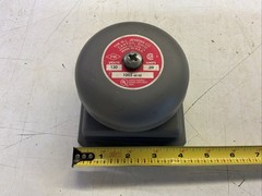 ALARM BELL ROUND 4-1/4. DIA 120 VOLTS AC MADE BY JENKINS