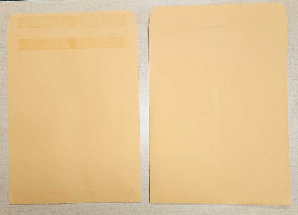 9.5 x 12.5 SHIP MAILING MANILA ENVELOPES 9 1/2 x 12 1/2 9 X 12