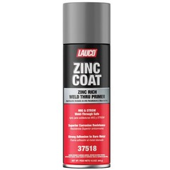 LAUCO Zinc Coat Weld-Thru Primer 15.5 oz, Pack of 1, Zinc Rich Spray for