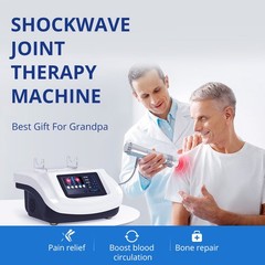 ED Shockwave Therapy Machine for Body Muscle Pain Relief Equipment with 3 Gels