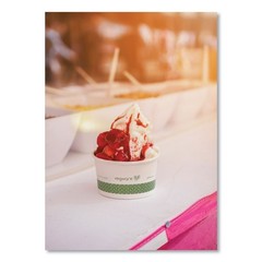 Vegware SC06G 3.5 in. x 1.7 in. 6 oz. Soup Containers – Green/WT (1000/CT) New