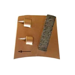 PCD Grinding Discs for Fast change Floor Grinder – Set of 3 Clockwise Pieces