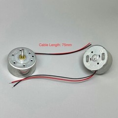 5/10Pcs RF-300CA RC-300 DC 3V 5V 6V 10300RPM 24mm Round Electric Motor 2mm Shaft