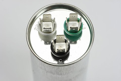 Temco 5 Pack Dual Run Capacitors 50/5 MFD for HVAC AC Fan & Motor 370-440V