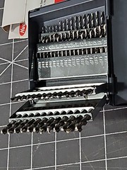New Huot Drill Index 60 Pcs. .228 – .040 Wire Gauge Drills In Case HSS 1-60