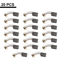 For CB64 Series Motor Carbon Brushes 20pcs 11mm x 8mm x 5mm Long Service Life