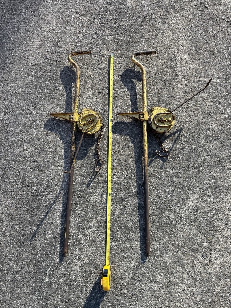Antique John Deere Planter Check Wire Stakes H2003B H2297B H2296B Vintage