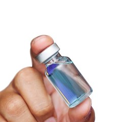 100pcs Lab 10ml Clear Vials+Caps 20mm Glass Bottles HPLC Beveled Edge Crimp Top