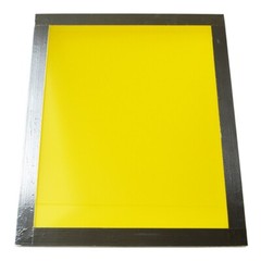 6 Pack 14×18 Inch Aluminum Frame Screen Printing Yellow 230 Mesh 100T Prestretch