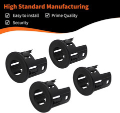 4X Parking Assist Sensor Mount Bracket Bezels Compatible with 2014-2018 Ram…
