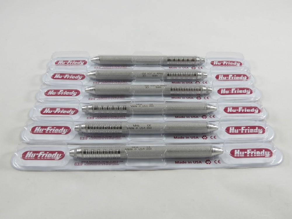 Dental Mirror Handle No 06 MH6 Cone Socket Kit /6 Pcs HU FRIEDY