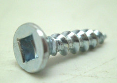 100 NEW #6 X 5/8″ COUNTERSUNK FLAT HEAD T17 TIP SQUARE DRIVE WOOD SCREW ZINC NC