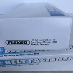 Flexco Clipper Regular (54) Series 430 Stainless Steel Carded 12″ Fasteners/Hook