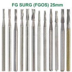 Dental Surgical Burs Round Long 4 556 557 558 330 Carbide Burr High Speed 25mm