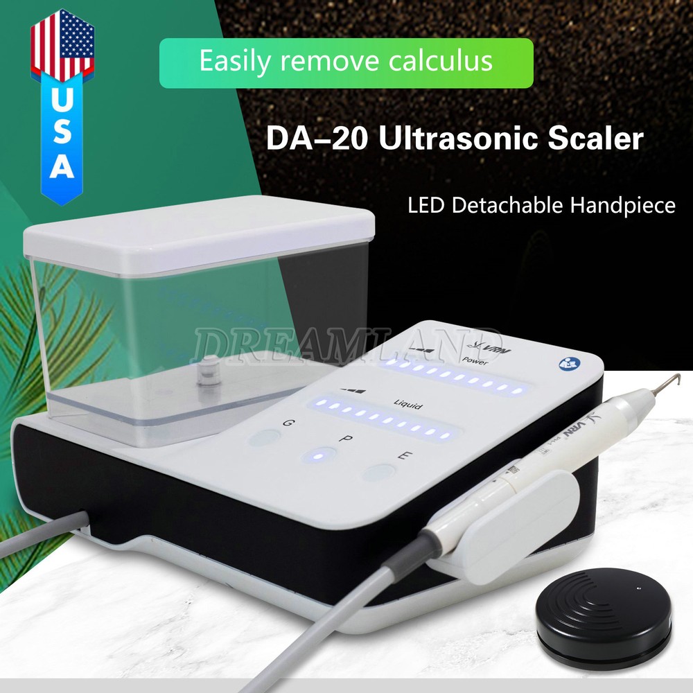 Dental LED Ultrasonic Piezo Scaler / Ultrasonic Air Perio Scaler Handpiece VRN