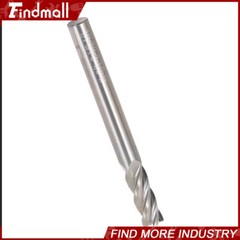 5x 1/4″ 4 Flute 2-1/2″ Overall Length 3/4″ LOC Carbide End Mill- TiALN COATED