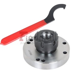 ER32 Collet Chuck 100mm Diameter Compact Lathe Tight Tolerance with 1 ER Wrench