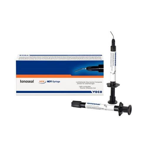 Voco 1326 Ionoseal Glass Ionomer Composite Cement Dental Syringe Kit 3 x 2.5 g