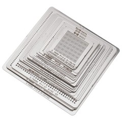 36pcs BGA Reballing Stencils Rework Station
