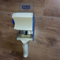 ONE Uline H-596 Industrial Side Loader 3” Tape Handheld Dispenser Commercial