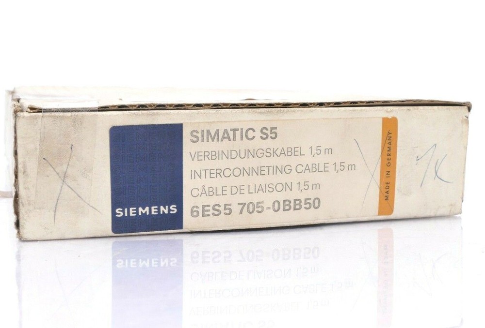 Siemens SIMATIC S5 Verbindungskabel 1,5m | 6ES5705-0BB50 | 6ES5 705-0BB50