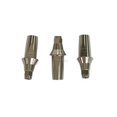 Titanium straight abutment Ti cemented standard abutment compatible with ICX