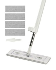 VEVOR Microfiber Flat Mop with 4 Mop Pads Flat Mop for Dry and Wet Floor