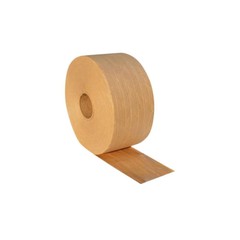 Economy Grade Kraft Gum Tape 2.75″x375′ Water Activated Adhesive Tape 1008 Rolls