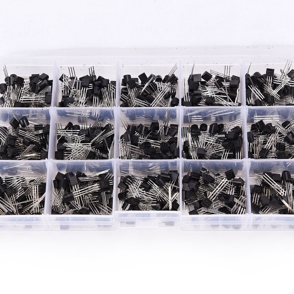 TO-92 Assortment NPN PNP DIY kit 15 value 600pcs Transistor
