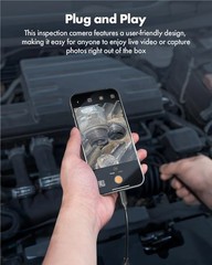 Anykit USB Endoscope inspection Camera Borescope Fit for iPhone and Android