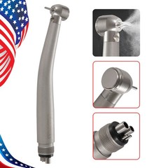 Dental Fiber Optic High Speed Turbine Handpiece 2/4H LED E-generator