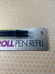 Tombow Black Roll 65695 Pen Refill Pack of 2 Sealed Japan Waterproof Fine Point