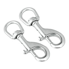 65mm-115mm Swivel Eye Trigger Hook,Snap Hook Stainless Steel 304 Key holder Ring