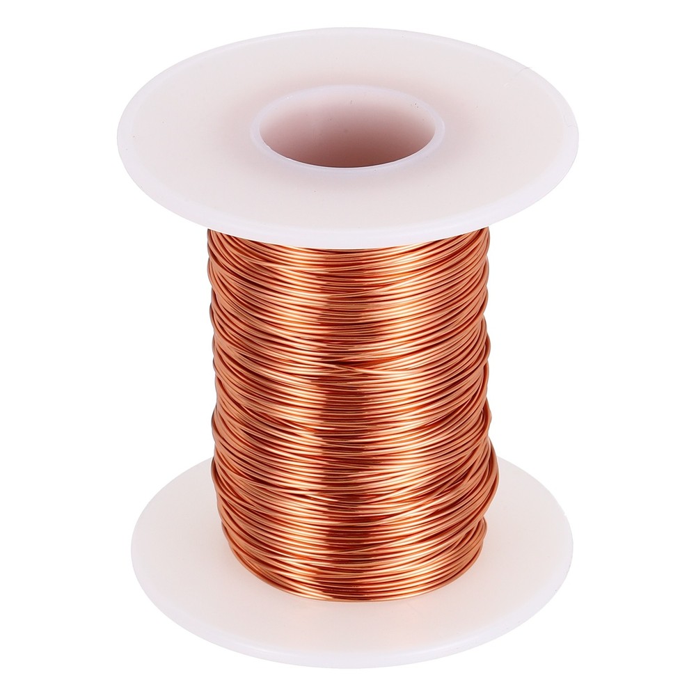 24 AWG Magnet Wire, 4 OZ/113.2g Enameled Copper Wire, 155C(311F)