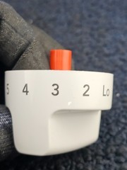 Electrolux 5304507387: Frigidaire Knob 1/2″ White Valve Replacement
