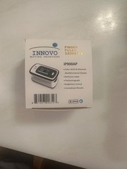 Innovo Fingertip pulse oxometer iP900AP, OLED display, Plethysmograph, New InBox