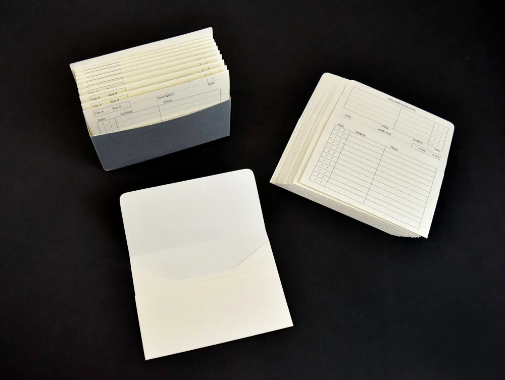 Archival Photo Envelopes 5 x 7 Off-White Acid-Free Storage PKG 25